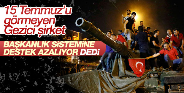 Gezici Araştırma'dan başkanlık sistemi anketi