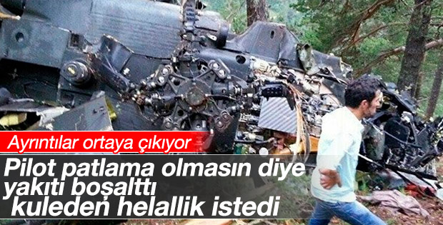 Giresun'daki helikopter kazasının ayrıntıları