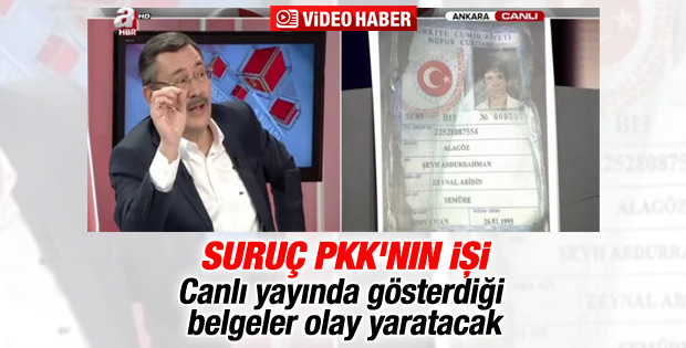 Melih Gökçek Suruç saldırısının perde arkasını anlattı