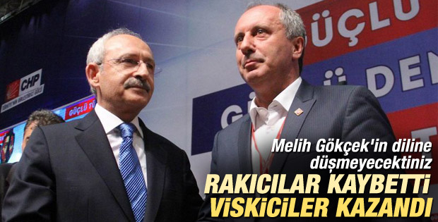 Melih Gökçek: Rakıcılar kaybetti viskiciler kazandı