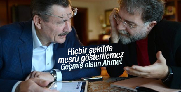 Melih Gökçek Ahmet Hakan'a yapılan saldırıyı kınadı