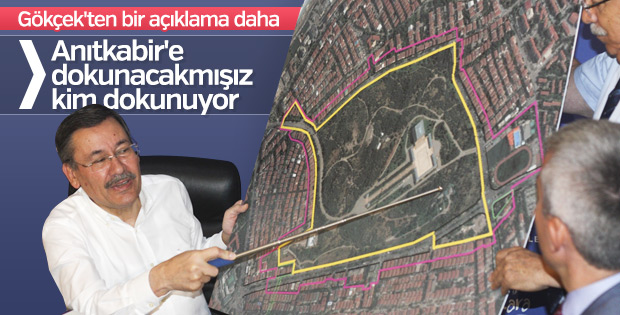 Anıtkabir’in imara açılacağı iddialarına Gökçek’ten yanıt