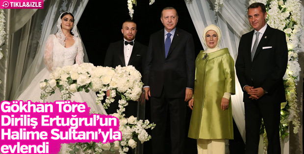 Gökhan Töre-Esra Bilgiç çifti evlendi