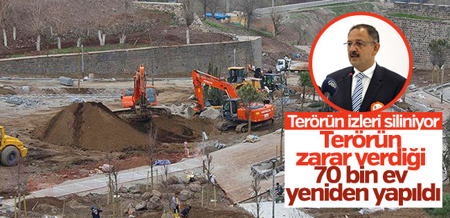 Özhaseki: Doğu'da 70 bin ev zarar gördü