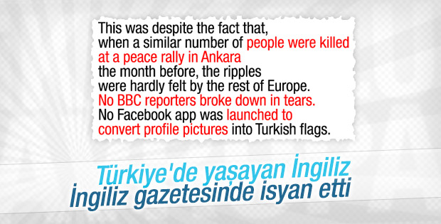 Ankara'da yaşayan İngiliz Guardian'da isyan etti