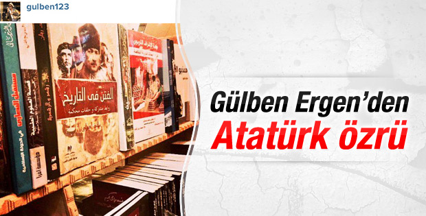 Gülben Ergen'den Atatürk özrü