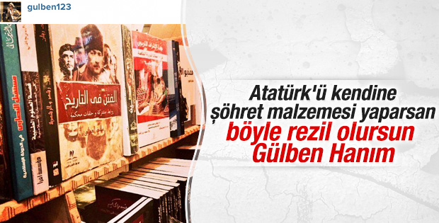 Gülben Ergen'in Atatürk paylaşımı tepki çekti