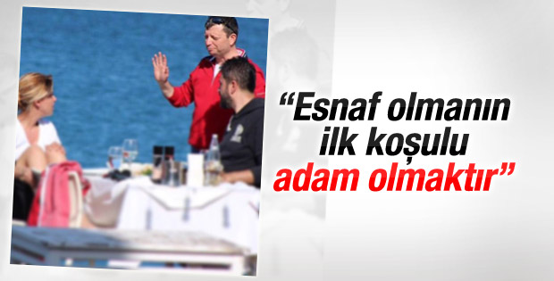 Erhan Çelik ve Gülben Ergen'den esnafa fotoğraf tepkisi