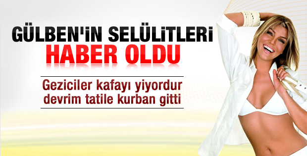 Gülben mayolu yakalandı
