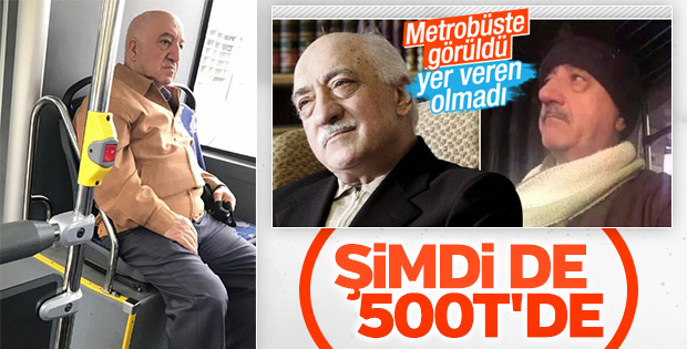 Fethullah Gülen'e benzeyen şahıs