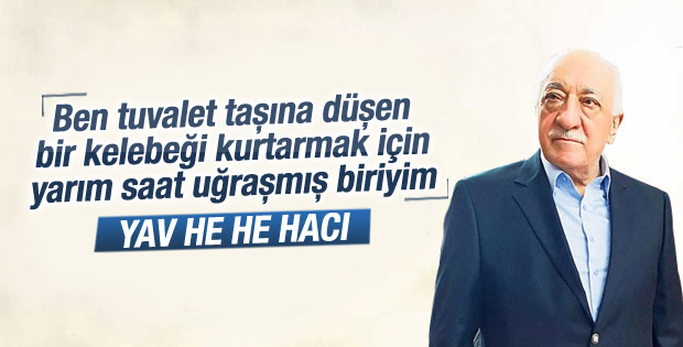 Aranan teröristler listesine giren Gülen ne dedi