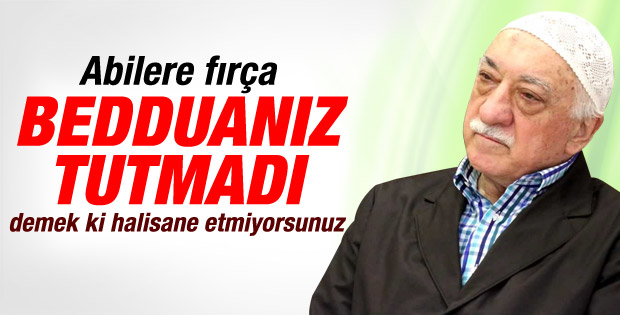 Gülen Başbakan için beddua talimatı verdi iddiası