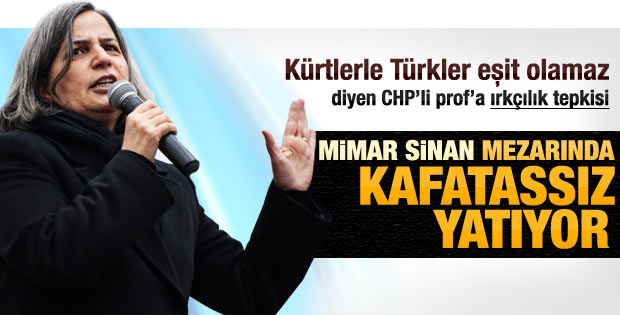 Gültan Kışanak: Mimar Sinan kafatassız yatıyor