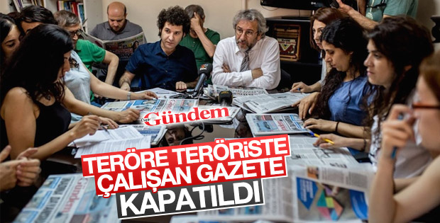 Özgür Gündem kapatıldı
