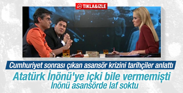Atatürk'le İnönü arasındaki asansör krizi