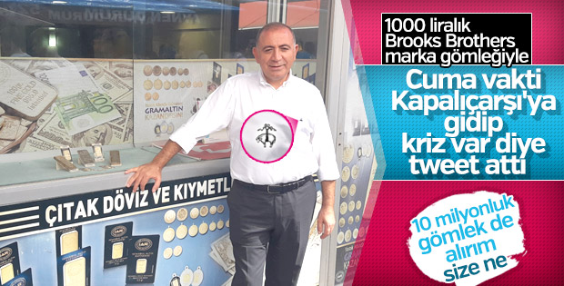 Gürsel Tekin: 10 milyonluk gömlek de alırım