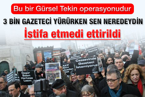 Gürsel Tekin'den İlseven'e yürüyüş tepkisi