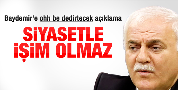 Nihat Hatipoğlu adaylık iddialarına noktayı koydu
