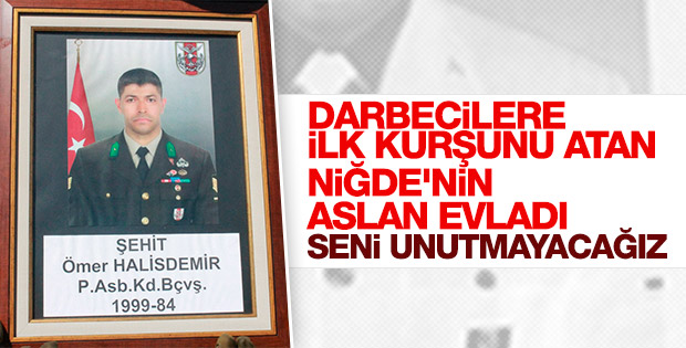 Bu vatan Astsubay Ömer Halisdemir'e minnettar