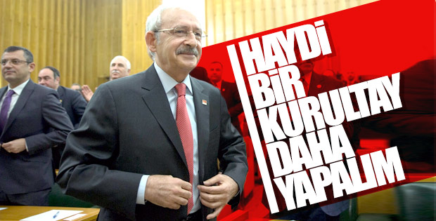 CHP Tüzük Kurultayı'na gidiyor