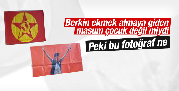 Eylemciler Berkin Elvan fotoğrafıyla propaganda yaptı