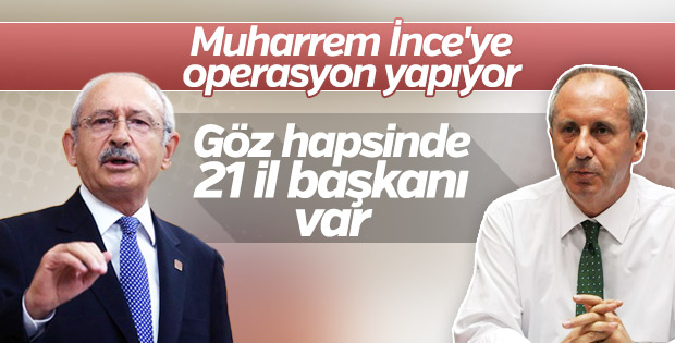 Kemal Kılıçdaroğlu'nun gözü Muharrem İnce'nin üzerinde