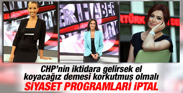 Habertürk tartışma programlarını yayından kaldırdı