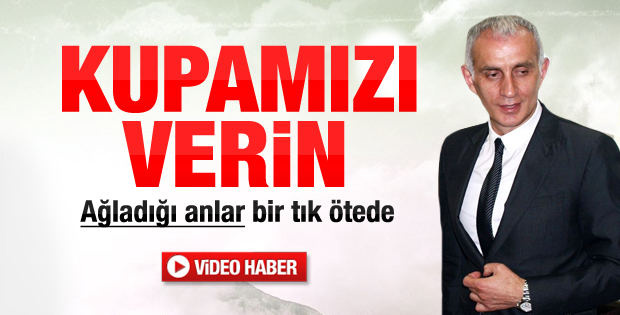 Hacıosmanoğlu gözyaşlarını tutamadı