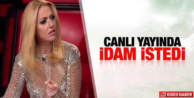 Hadise Özgecan'ın katilleri için idam istedi