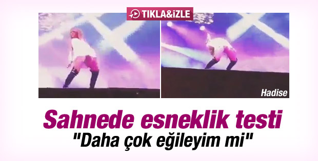 Hadise verdiği kiloları geri aldı İZLE
