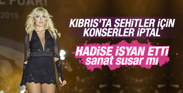 Şehitler için konserleri iptal olan ünlüler isyan etti