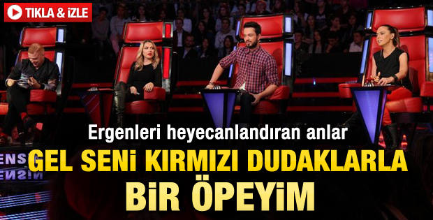 Hadise'den Murat Boz'a ateşli öpücük - izle