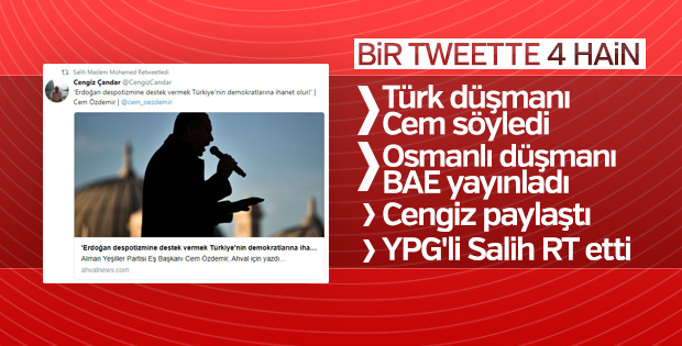 Türkiye düşmanları Erdoğan karşıtı haberde buluştu