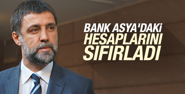 Hakan Şükür Bank Asya'daki hesaplarını boşalttı