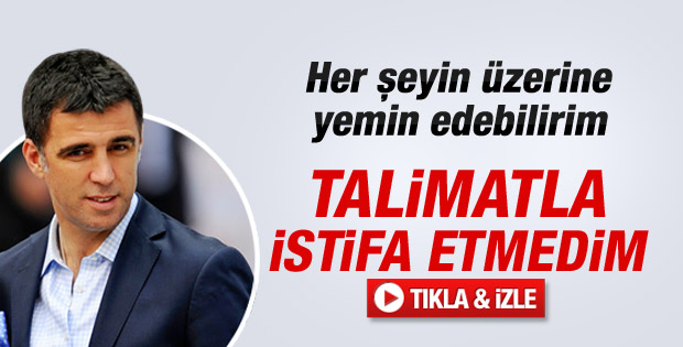 Hakan Şükür'den talimat aldı iddialarına yanıt - Video