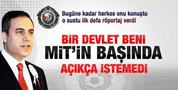 Hakan Fidan röportaj verdi
