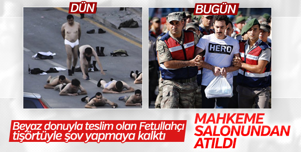 FETÖ'nün suikast timi hakim karşısında