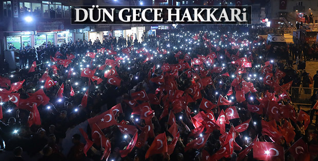 Başbakan Yıldırım'a Hakkari'de yoğun ilgi
