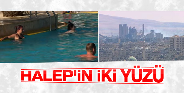 Halep'te iki farklı hayat