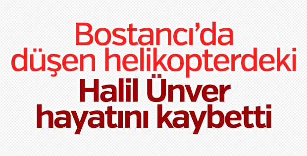 Düşen helikopterdeki yolcu Otokar Başkanvekili