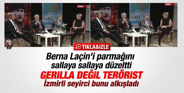 Ümit Kocasakal'dan Berna Laçin'e: Gerilla değil terörist