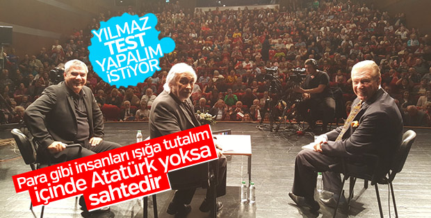 Yılmaz Özdil insanlara Atatürk testi yapılmasını istedi