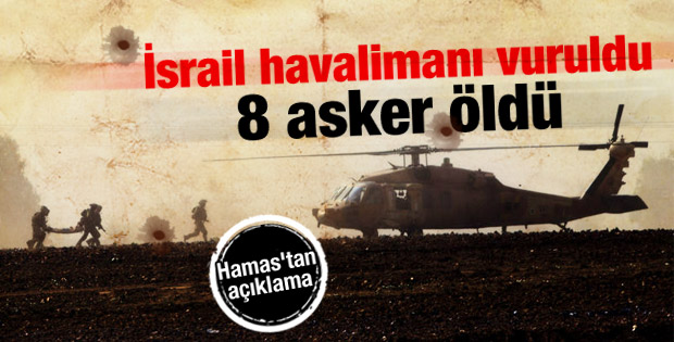 Hamas Tel Aviv'de Ben Gruon Havalimanı'nı füzeyle vurdu