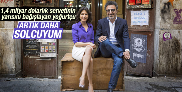 Hamdi Ulukaya'dan zenginleşince daha solcu oldum vurgusu