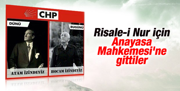 CHP Risale-i Nur'lar için AYM'ye başvurdu
