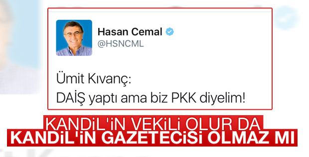 Hasan Cemal PKK'ya rağmen PKK'yı aklıyor