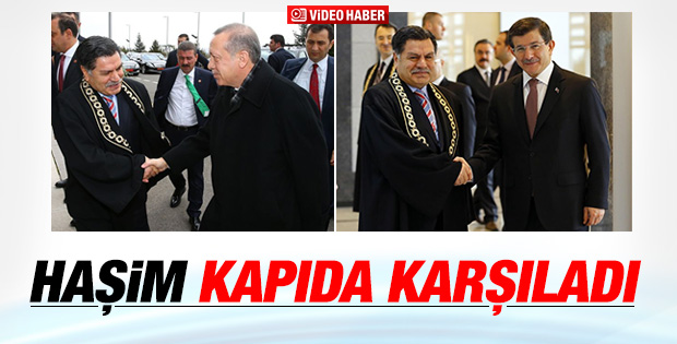 Cumhurbaşkanı Erdoğan yeni AYM üyesinin yemin töreninde