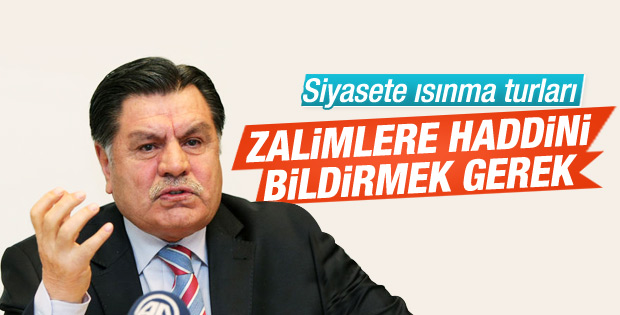 Haşim Kılıç muhalefet lideri gibi konuştu