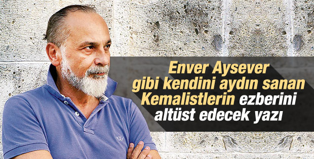 Haşmet Babaoğlu'ndan Enver Aysever'e: Cahil aydın
