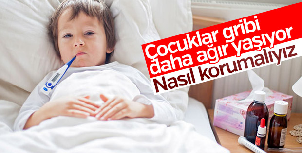 Çocuklarda grip beyin zarı iltihabını tetikliyor